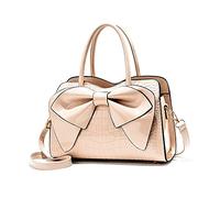 NICOLE & DORIS Handtaschen Damen Kleine Henkeltasche Frau Mode Tasche Designer Umhängetasche Mädchen Schultertasche Lackleder Handtasche Abendtasche Khaki