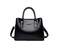 NICOLE & DORIS Handtaschen für Damen,Mode Henkeltaschen, Beuteltasche, Tragetasche, Mittelgroß PU Leder Fashion Umhängetasche Schultertasche Damen Schwarz