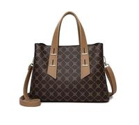NICOLE & DORIS Klassische Handtasche Alltags Schultertasche Damen Henkeltasche Großer Kapazität Mode für Damen Umhängetasche für Arbeit Freizeit Alltags Khaki