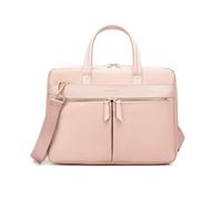 NICOLE & DORIS Laptop Handtasche 15-16 zoll Damen Aktentasche Laptoptasche Schultertasche Männer Business Büro Tasche Leichte Arbeitstasche mit Vielen Fächern Rosa