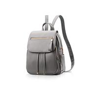 NICOLE&DORIS Mode Frauen Rucksack Mini Rucksack Kunstleder Leder Damen Rucksack Umhängetasche Geldbörsen Mädchen Rucksack Grau