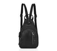 Nicole & Doris Modemarke Mädchen Rucksack Mini Rucksack Kleine frische Stil, praktisch und bequem gewaschen schwarz