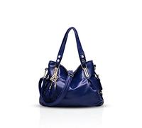 Nicole&Doris Neue Handtaschen Damen Henkeltaschen Klassische Tasche tragbaren Umhängetasche Frauen Messenger Sapphire