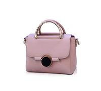 NICOLE & DORIS Umhängetasche Frauen PU Leder Schultertasche Vintage kleine Handtasche zum Ausgehen Klassische Abendtasche Partytasche Freizeittasche Lila