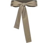 NIDONE Trenchcoat-Gürtel-Ersatz, 64 lang, 1, 8 breit, Tencel-Baumwoll-Mantelgürtel, dekorativer Trench-Robe im einfachen Stil, Khaki-Schleifengürtel für Frauen und Mädchen