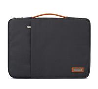 NIDOO 13 Zoll Laptop Tasche Sleeve Hülle Umhängetaschen Aktentasche Laptoptasche für 13" MacBook Pro / 12.9" iPad Pro 2016 2017/13.5" Surface Laptop 2/13.3" Dell Inspiron 13 7380 7386, Schwarz