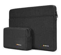 NIDOO 15,6" Laptop Hülle Tasche & Zubehörtasche für 15,6" ThinkPad E15 Gen 4/16" ThinkPad T16 / 16" Yoga Slim 7 Pro Gen 7/16" Envy Laptop 16/16" Spectre x360 / 16" EliteBook 860 865 G9, Schwarz