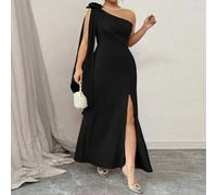 Nie aus der Mode, Kooky Elegance Kollektion (Woe Is Me Vibes)(Wednesday Ästhetik) Heißer Verkauf Rotes Kleid mit plissierter Vorderseite, charmantes E