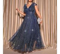 Nie aus der Mode, Kooky Eleganz Kollektion (Woe Is Me Vibes)(Wednesday Ästhetik) 2025 Neues elegantes Rüschenärmel-Kleid, geeignet für Schulanfang, Ab