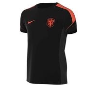 Niederlande Strike Nike Football Dri-Fit Kurzarmshirt Für Ältere Kinder, Black/Hyper Crimson/Hyper Crimson, IB5440-010, S