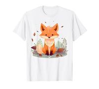 Niedliche Baby Fuchs auf Fuchs Kinder und Fuchs Kinder T-Shirt