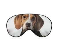Niedliche Beagle-Hunde-Augenmaske, Schlafmaske, Augenmasken für Schlafmasken für Damen und Herren, Schlafmaske, Reise-Augenmaske, Schlafmaske, Verdunkelung, lustige Schlafmaske, niedliche Schlafmaske