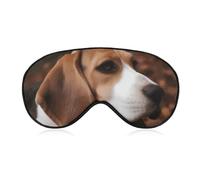 Niedliche Beagle-Schlafmaske, Augenmaske, Augenmasken für Schlafmasken für Damen und Herren, Reiseaugenmaske, verstellbare Schlafmaske, Schlafmaske, Verdunkelung, niedliche Schlafmaske