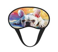 Niedliche, bunte Augenmaske für Welpen, ultimative Augenmaske zum Schlafen, weiche und bequeme Augenmaske, entspannende Nulldruck-Nacht-Augenbinde.