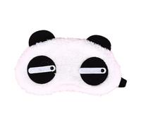 Niedliche Cartoon-Gesichts-Augenmaske, weißer Panda, Lidschatten, Schlafmaske, Schlafmaske, Schlafmaske, Augenabdeckung, Gesundheitspflege, 3 Stile (SY, 3 Stück)