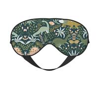 Niedliche Dinosaurier-Schlaf-Augenmaske, glatt, weich, verstellbare Schattierung, Augenbinde, Augenmaske für Ausruhen, Reisen