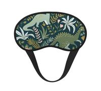 Niedliche Dinosaurier1-Schlafmaske, Augen-Schlafmaske für Damen und Herren, für totale Dunkelheit, reduziert geschwollene Augenmaske