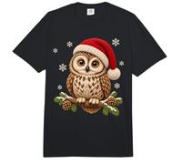 Niedliche Eule In Strickoptik Weihnachten Strick Style Eule Comfort Colors Adult Heavyweight T-Shirt