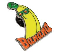 Niedliche Frucht Anstecknadeln Banane Legierung Dekorativ Halloween Party | Leicht und Formstabil, als Emaille Anstecker für Taschen und Hüte, Banane Motiv