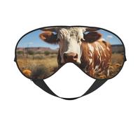 Niedliche Gänseblümchen-Schlafmaske, Augenmasken für den Schlaf, doppelseitig, Schlafmasken für Damen und Herren, Verdunkelungs-Augenabdeckungen zum Schlafen, Reisen