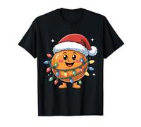 Niedliche orangefarbene Weihnachtsmütze für Kinder, Jungen, Mädchen T-Shirt