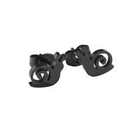 Niedliche Schnecken kleine Ohrstecker für Mädchen Teenager Frauen Edelstahl liebliche Tiere winzige Knorpel durchbohrt Verlobungsschmuck Modegeschenke für Tochter 20 G Ohrringe (Black, One Size)