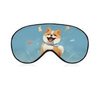Niedliche Shiba Inu Augenmaske, Schlafmaske, Augenmasken für Schlafmasken für Damen und Herren, Schlafmaske, Reiseaugenmaske, Schlafmaske, Verdunkelung, lustige Schlafmaske, niedliche Schlafmaske