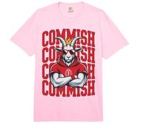 Niedliche Ziege Fantasy Fußball Commish Crown Champion Ehemann Comfort Colors Adult Heavyweight T-Shirt
