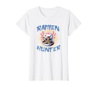 Niedlicher Axolotl isst Ramen Cartoon Ramen Hunter Nudelliebhaber Preisgünstiges Grafik-T-Shirt