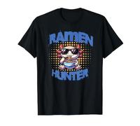 Niedlicher Axolotl isst Ramen Cartoon Ramen Hunter Nudelliebhaber Preisgünstiges Grafik-T-Shirt