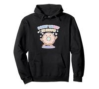 Niedlicher Donut Worry Be Happy Cute Kawai Muffin Lustiges Wortspiel Pullover Hoodie