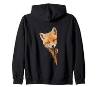 Niedlicher Fuchs, Tierliebhaber, Wildtier-Design Kapuzenjacke