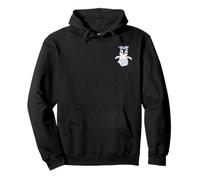 Niedlicher Pinguin mit floralem Bandana, Blaue Pinguine, für Mädchen Pullover Hoodie