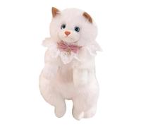 Niedlicher Plüsch-Rucksack Mit Ausgestopftem Katzen-Design, Schul-Tagesrucksäcke Für Kinder | Weiche Kawaii-Tragetasche In Katzenform, Ideal Für Grundschüler, Leichtes Neuheitspaket Für Reisen, Sport,