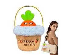 Niedlicher Plüsch-Schlüsselanhänger, lustiger Plüsch, niedlicher Schlüsselanhänger mit Karotte, Tiere, Rettich, Spielzeug, Plüschfiguren, Rucksackdekoration für Kinder, Familie, Freunde, Zuhause