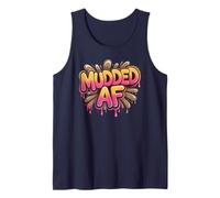 Niedlicher Schlammauslauf für Mädchen, Schlammfahrt, Schwestern, My Mudding Queen Tank Top
