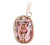 Niedlicher Schlüsselanhänger | Silikon Mini Schlüsselanhänger Doll Charm | Schlüsselanhängeř | | Schultaschen-Rucksack-Geldbeutel-Anhänger-Zubehör | Entzückender Babypuppen-Taschenanhänger für Ge