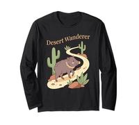 Niedlicher Speerwurf Wandern Arizona Trail Wüstenwanderer Wanderer Wanderer Langarmshirt