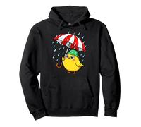 Niedlicher Vogel unter Regenschirm Grafik Geschenk für Männer Frauen Kinder Pullover Hoodie