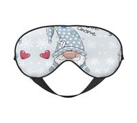 Niedlicher Zwerg doppelseitige weiche Verdunkelungs-Augenmaske für Nickerchen, Nachtschlaf-Augenmaske