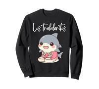 Niedliches italienisches Brainrot Meme Los Tralaleritos Hai-Liebhaber-Mädchen Sweatshirt