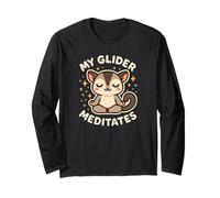 Niedliches Tiermotiv My Glider Meditates Langarmshirt