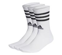Niedrige Baby-Socken Adidas 3-Stripes (x3) Weiß 19/21