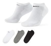 Niedrige Baumwollsocken Nike EVERYDAY CUSHIONED NO-SHOW (3 PAIRS) grau SX7673-964 - L
