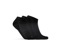 Niedrige Funktionssocken Craft CORE DRY FOOTIES 3-PACK schwarz 1910638-999000 - 34-36