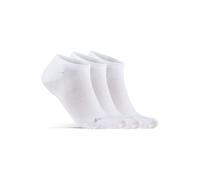 Niedrige Funktionssocken Craft CORE DRY FOOTIES 3-PACK weiß 1910638-900000 - 43-45