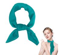 NIEITRK Seidentuch,Schals & Tücher Für Damen,Halstuch Damen,Haartuch,Seidentuch Haare,Halstuch Rot,Bandana Damen,Rotes Tuch,Kopftücher Für Damen,Haartuch Damen Binden,Halstücher Damen,Blau