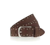 MUSTANG Rivet Leather Belt W105 Baileys 