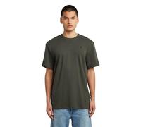 T-Shirt G-STAR "Nifous", Herren, Gr. S, asfalt, d976, Obermaterial: 100% Baumwolle, unifarben, casual, regular fit, Rundhals, Kurzarm, Shirts (41678656-S) asfalt, d976
