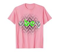 Nigerianisches T-Shirt - Abeg for Naija Soccer Super Eagles Fan T-Shirt, Herren, Rosa, L